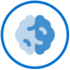 Neurologie - blue circle