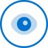 Oftamologie blue circle